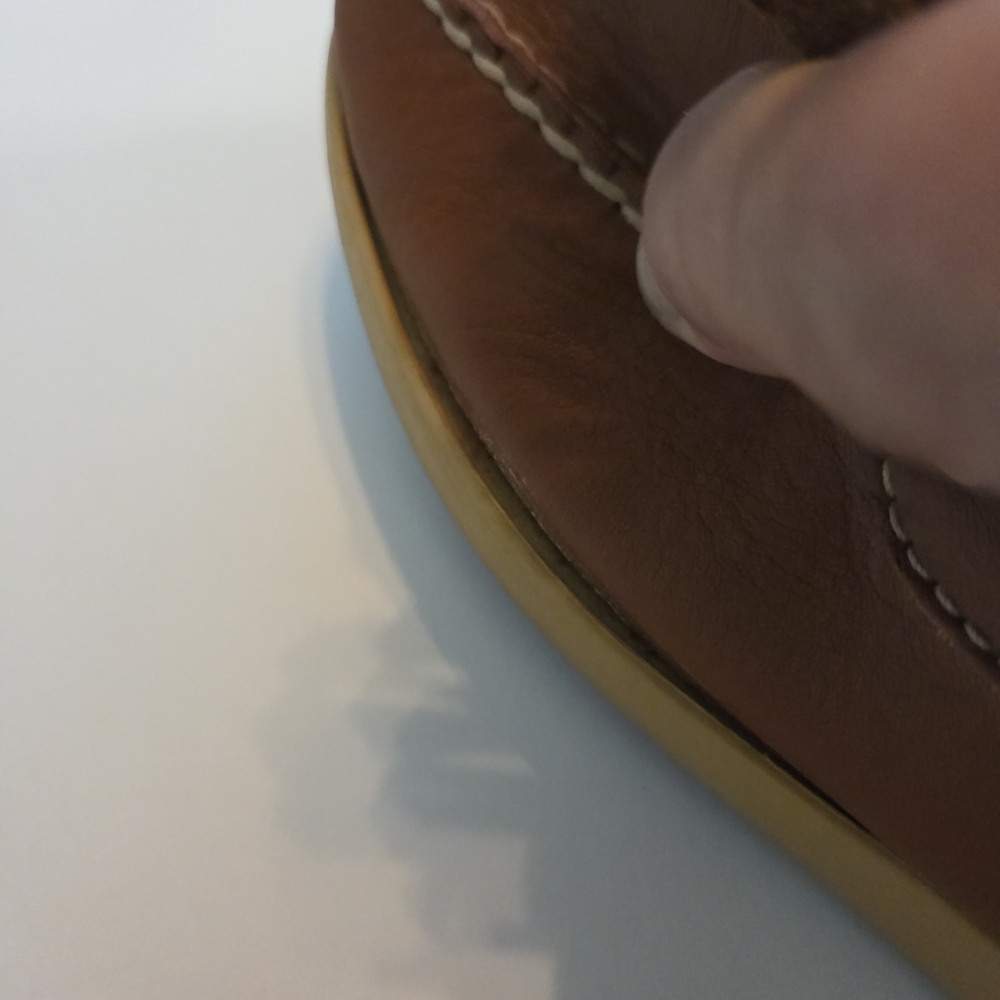 SAS Women's Tan Leather Loafers - Picture 9 of 12